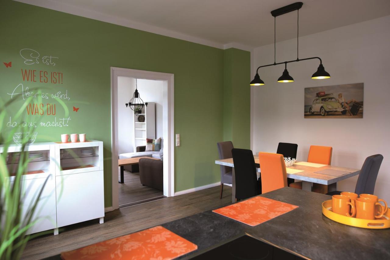 Ferienwohnung Im Bahnhof Luegde Exterior foto
